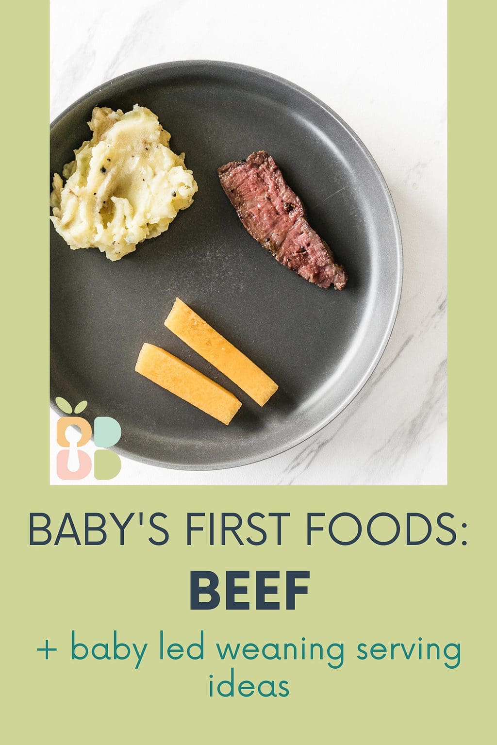 Baby's First Foods Beef Baby Led Bliss