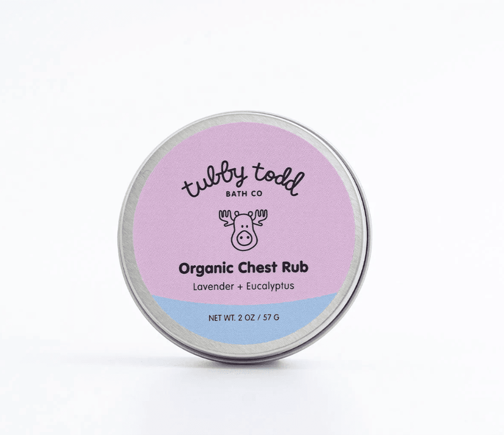 Tubby Todd Organic Chest Rub, Lavender + Eucalyptus