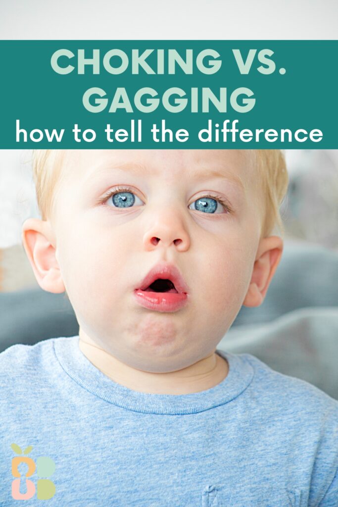 Choking and Gagging in Babies What is the Difference? Baby Led Bliss