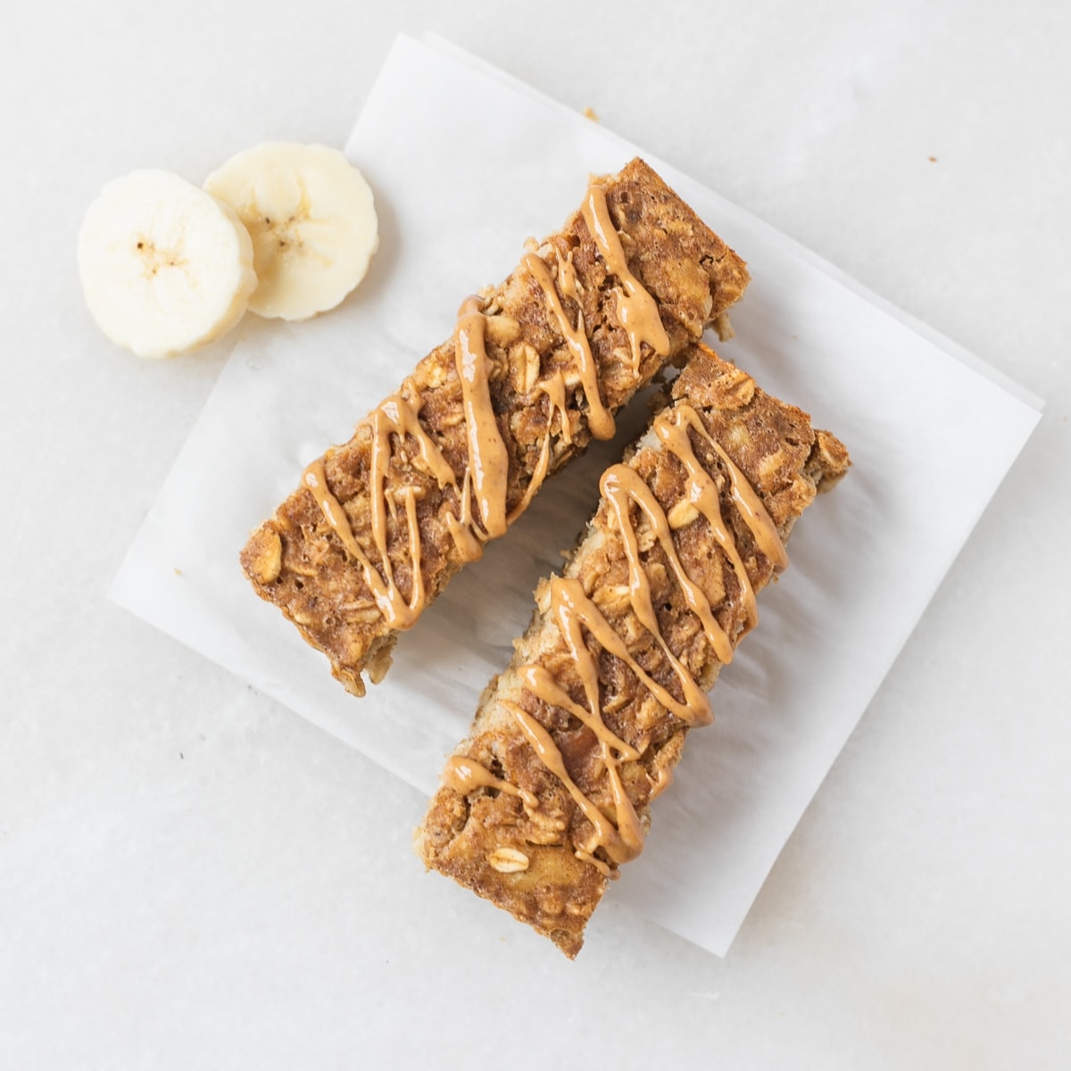 Peanut Butter Banana Baked Oatmeal Baby Led Weaning Friendly Baby