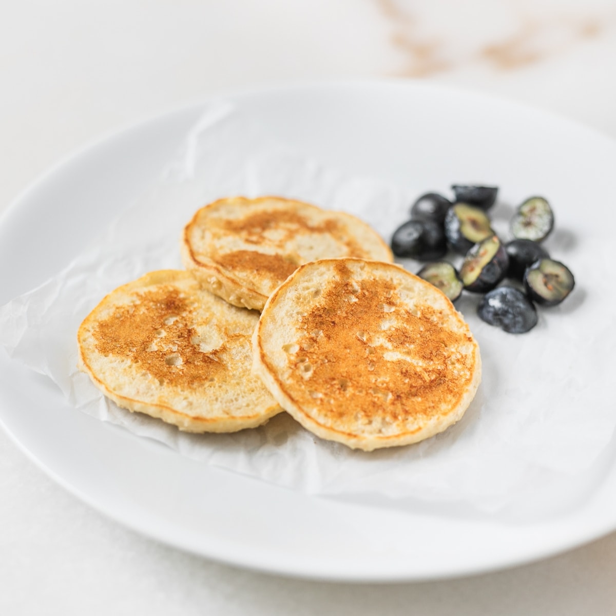 Baby Cottage Cheese Oat Pancakes Baby Led Bliss