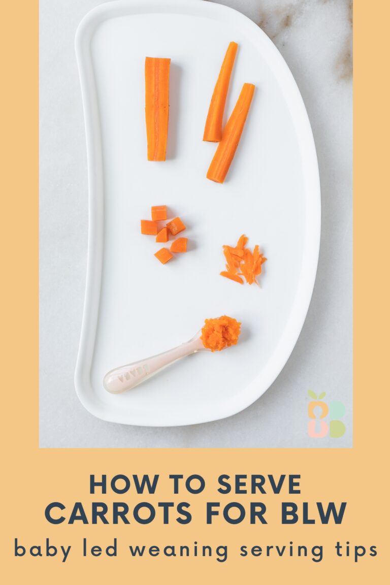 Carrots for Baby Led Weaning Baby Led Bliss