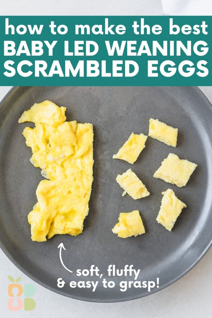 How To Make Scrambled Eggs for Baby Led Weaning Baby Led Bliss