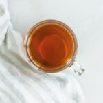 mug of NORA pregnancy tea.