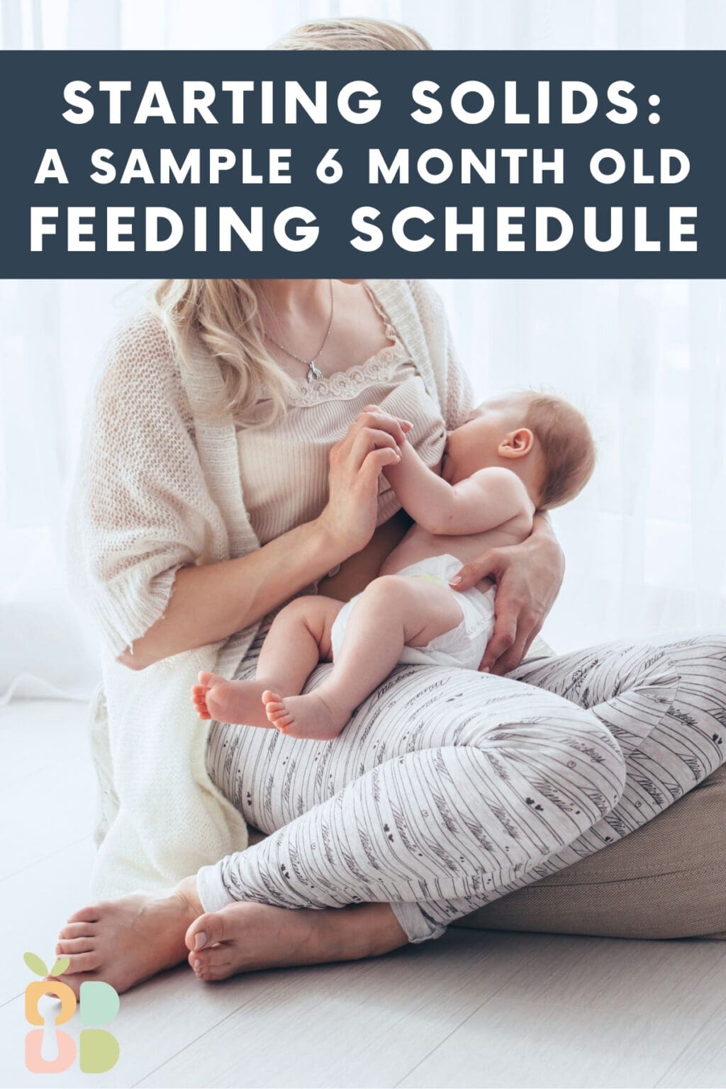 Sample Feeding Schedule For 6 Month Old Babies - Baby Led Bliss